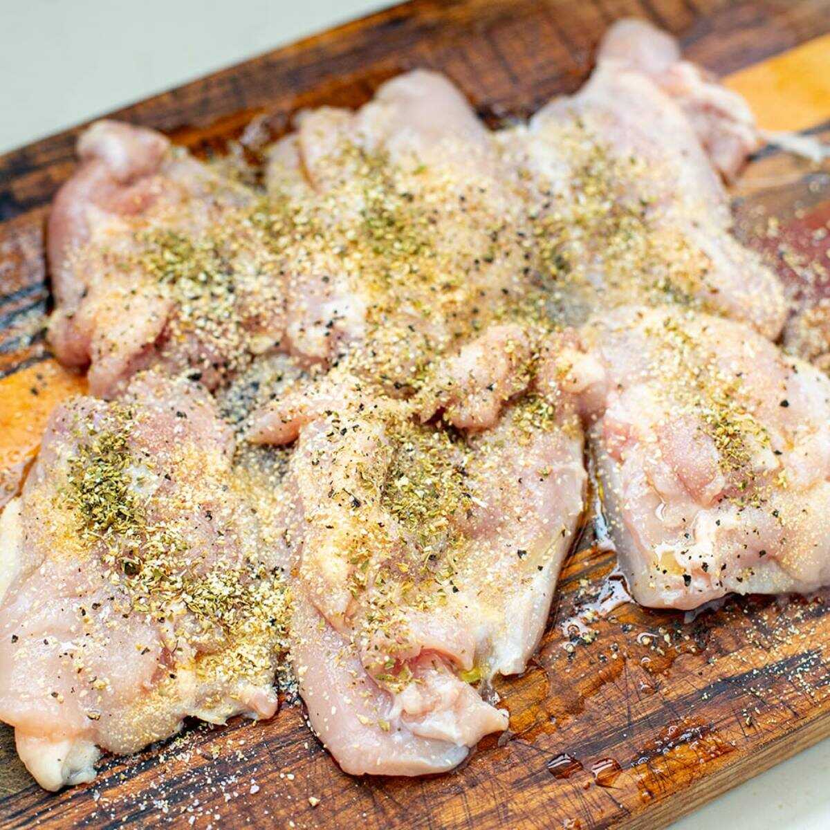 marinate the chicken before cooking