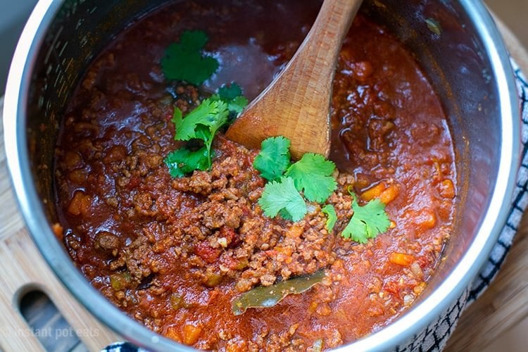 pressure cooker meat sauce