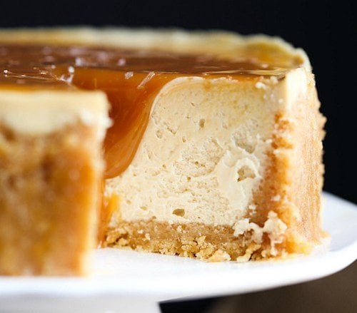 Salted Caramel Instant Pot Cheesecake