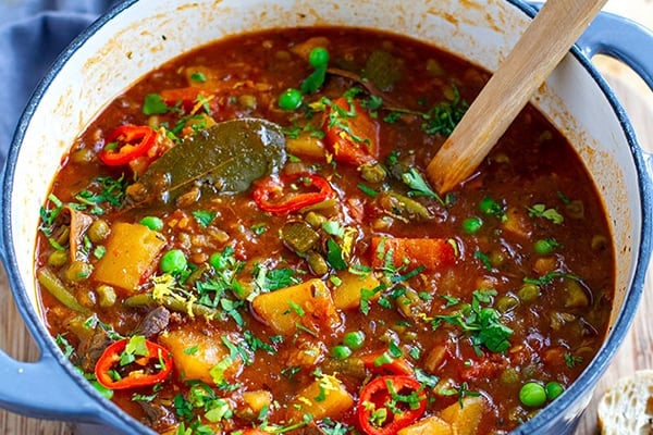 INSTANT POT VEGETABLE STEW