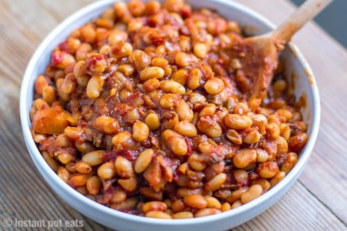 Instant Pot baked beans