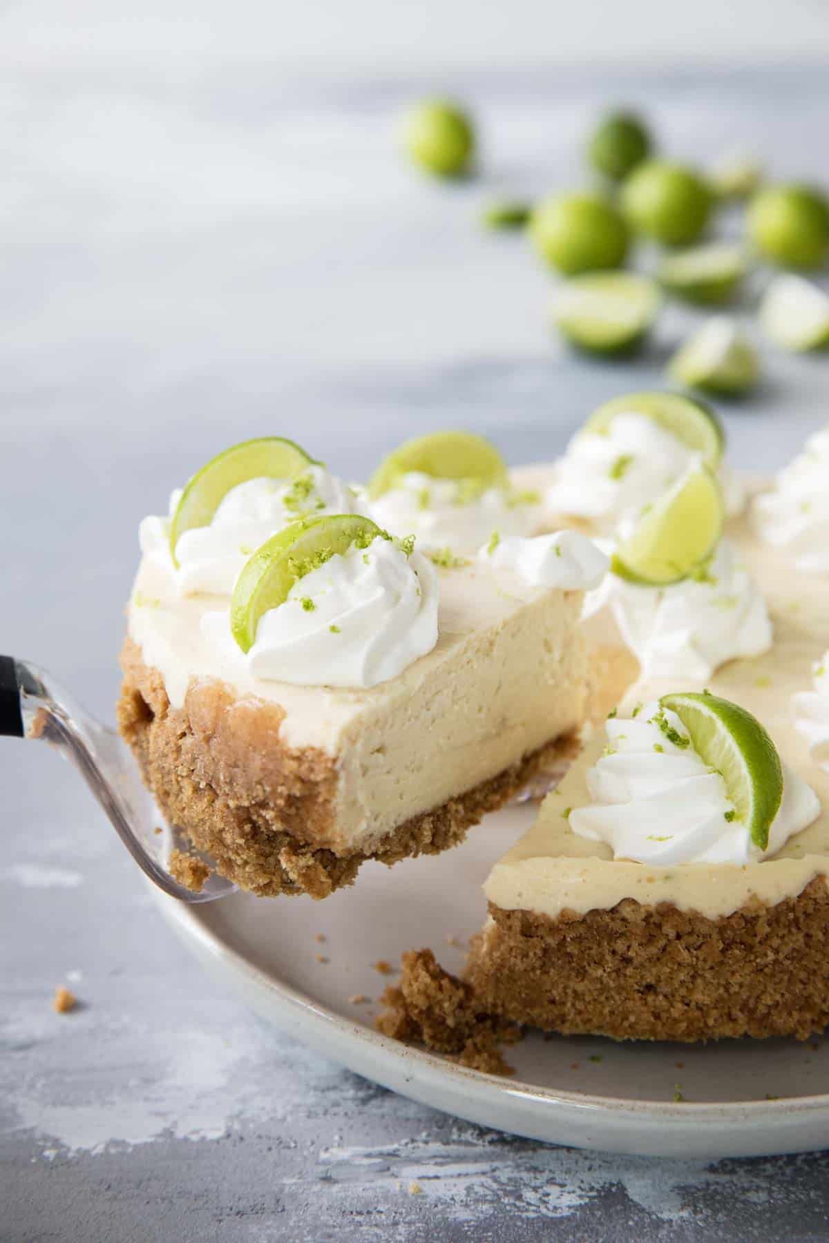 Instant Pot Key Lime Cheesecake