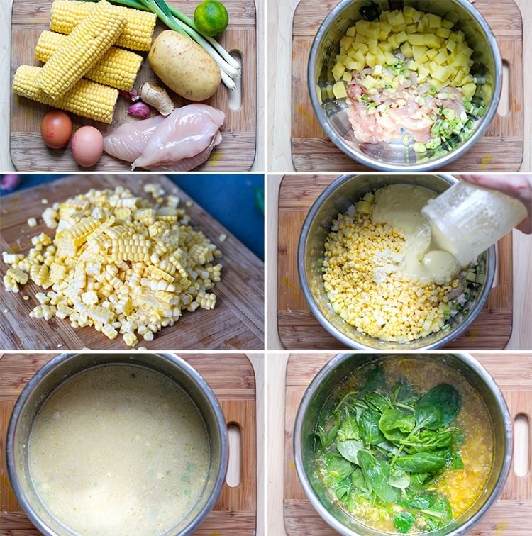 Instant Pot Chicken & Corn Soup With Spinach | Instant Pot Eats