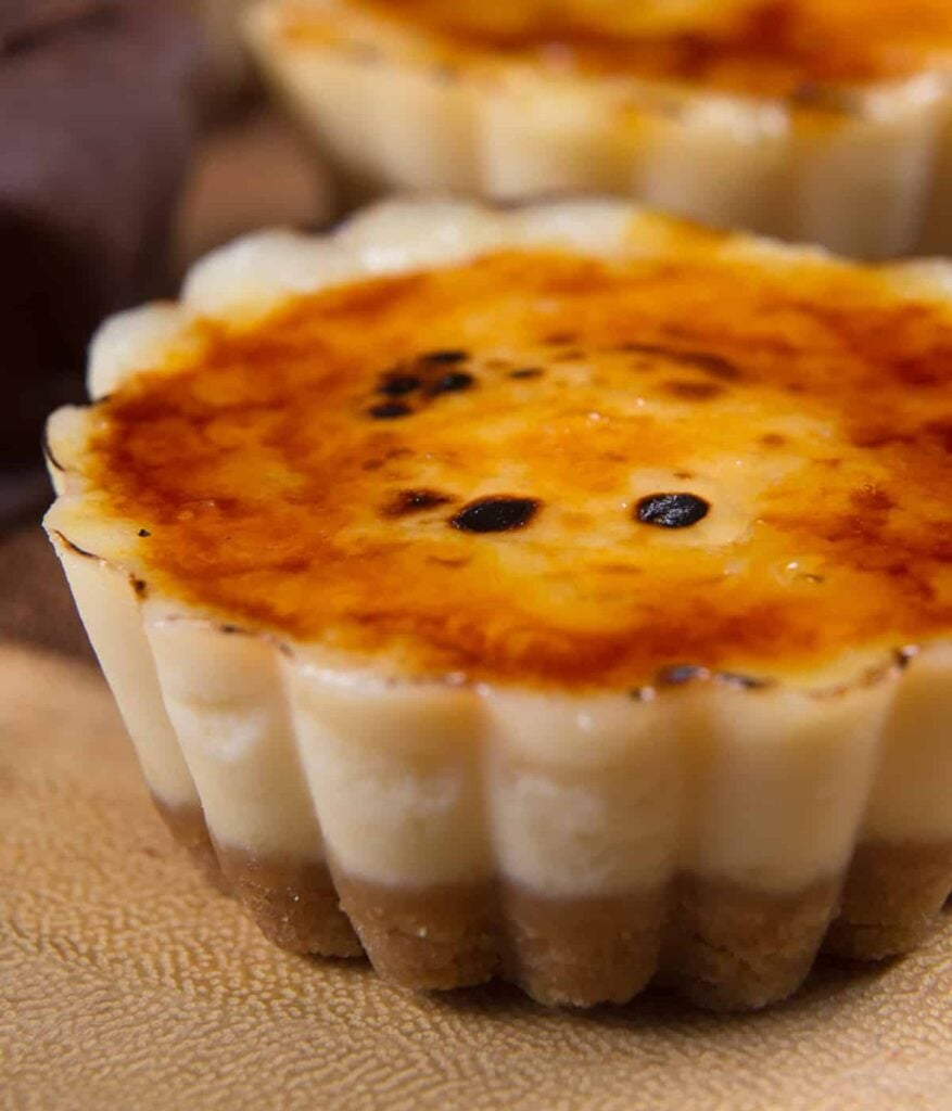 Creme Brulee Instant Pot Cheesecake Bites 