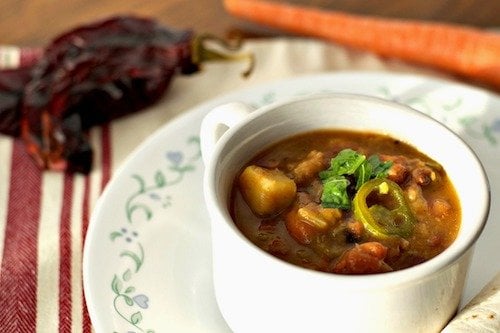 Instant Pot Green Chile Stew 