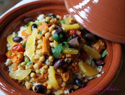 Vegan Chickpea & Sweet Potato Tagine