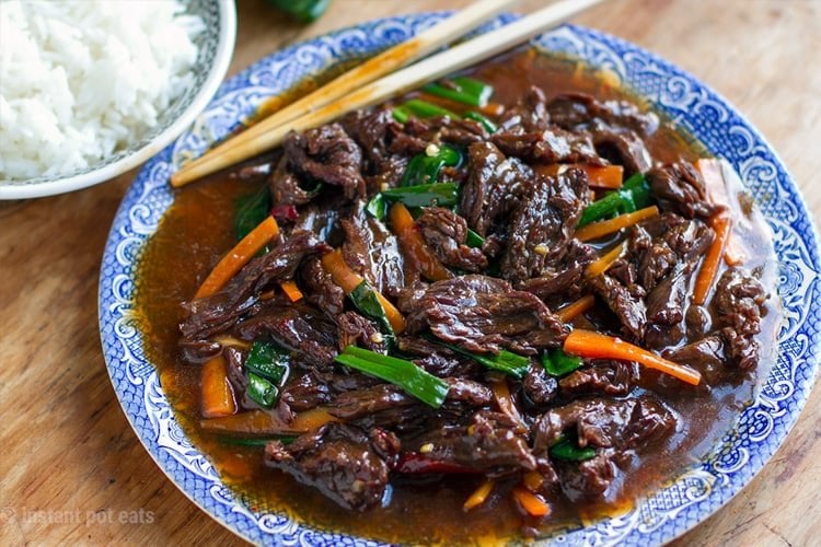 Instant Pot Mongolian Beef (Healthy Recipe)