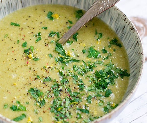 instant pot potato leek soup