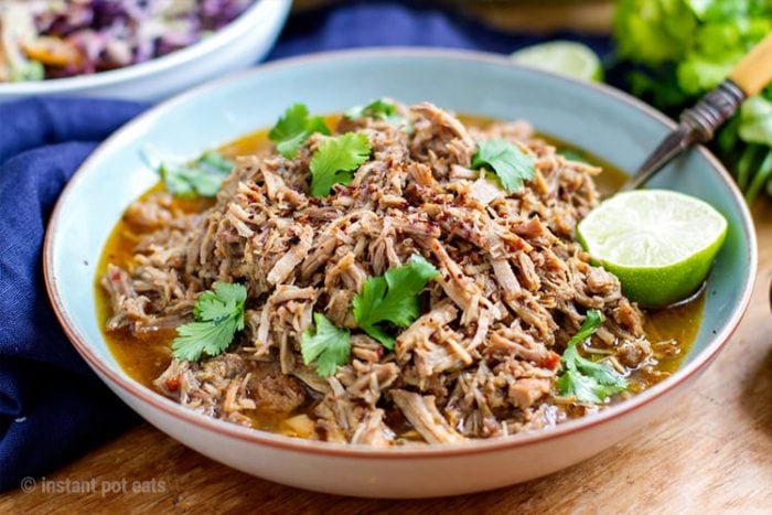 Instant Pot Pulled Pork (Barbacoa-Inspired Recipe)