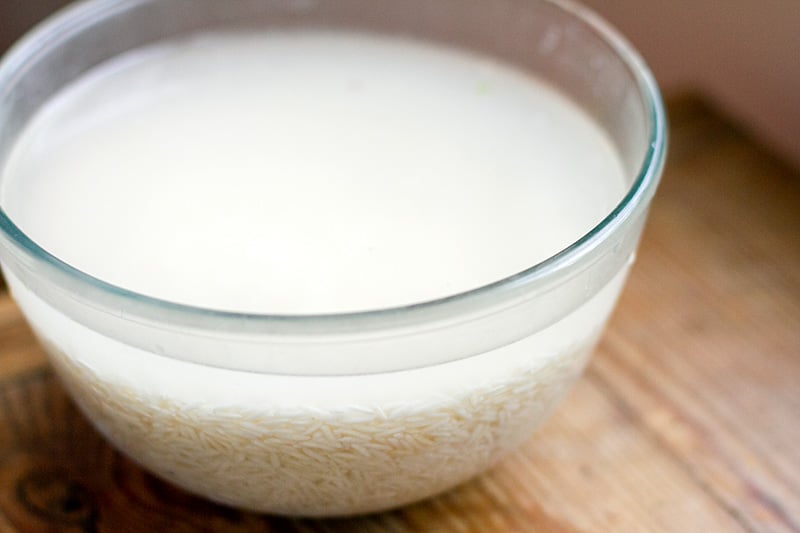 How to rinse rice for cooking