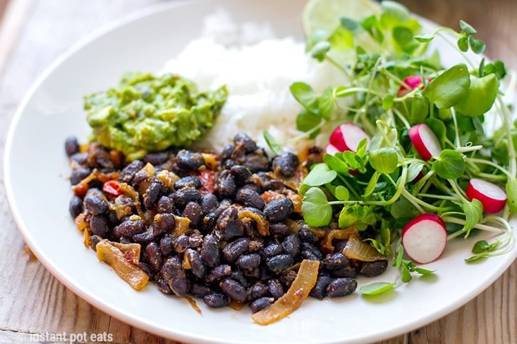 Pressure Cooker Black Beans Recipe