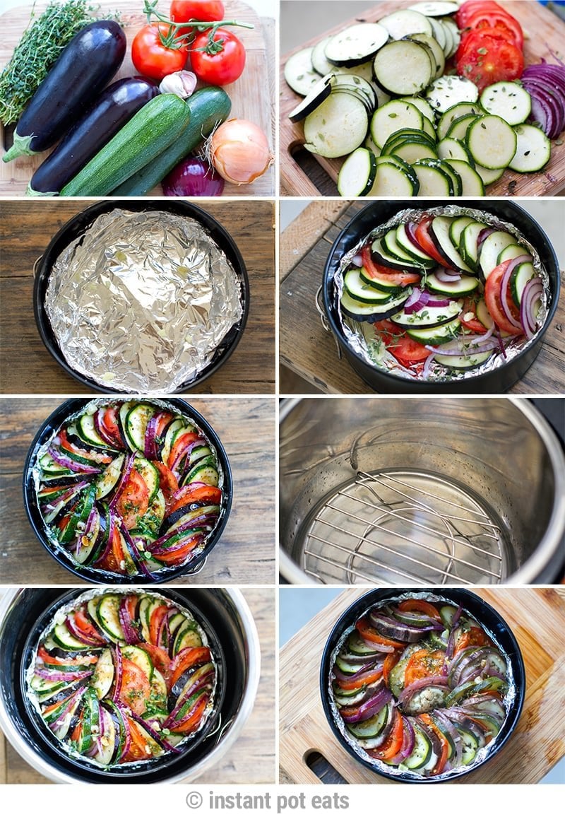 How to make Instant Pot ratatouille - stewed vegetables