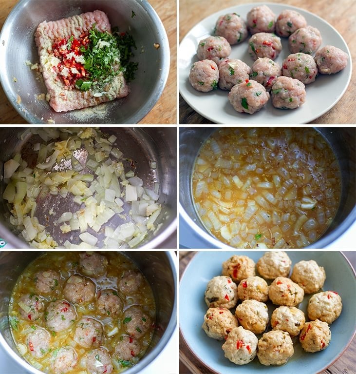 How to make Instant Pot turkey meatballs