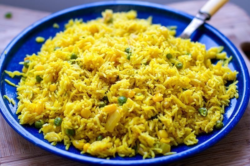 Instant Pot Yellow Rice With Corn Peas Instant Pot Eats