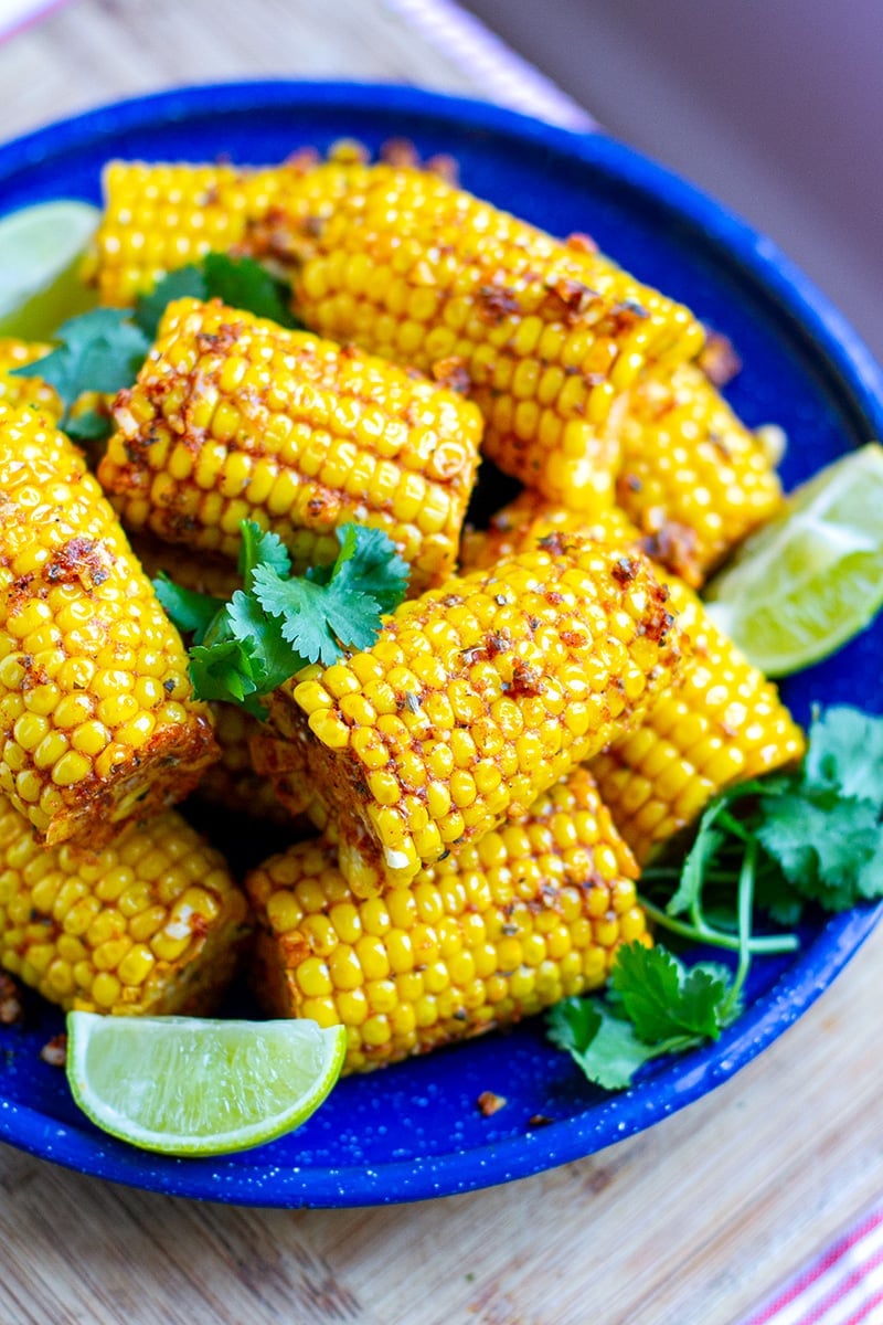 Cajun Butter & Lime Corn On The Cob (Instant Pot Recipe)