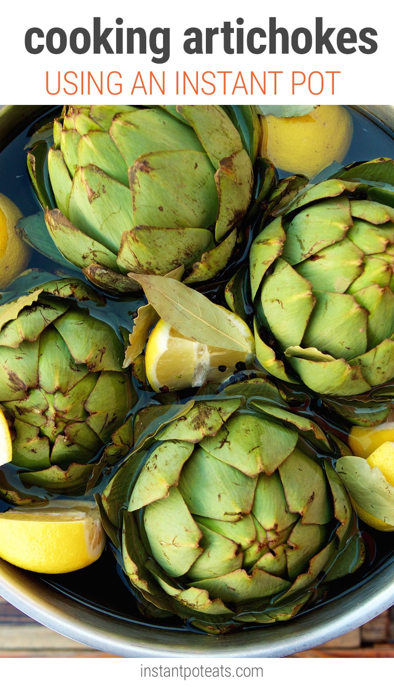 Instant pot artichokes online time