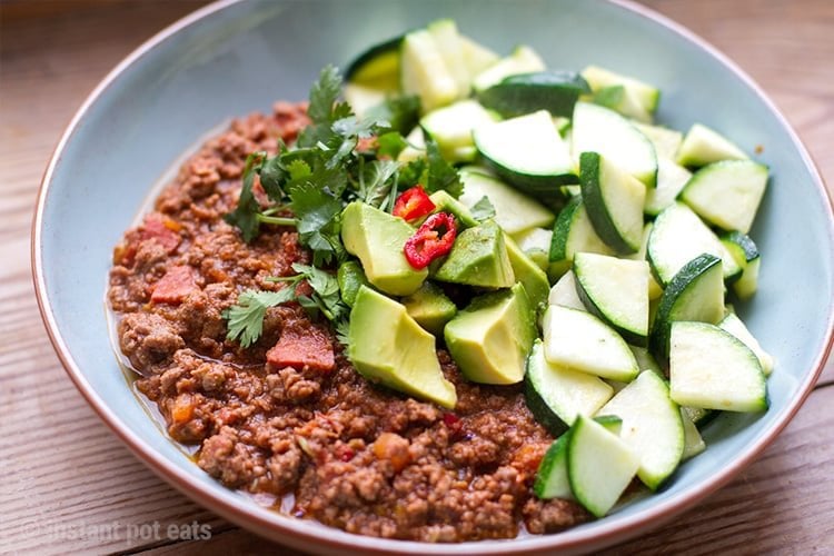 Instant Pot Ground Beef & Chorizo Chili 