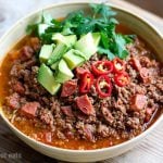 Instant Pot Chili With Beef & Chorizo