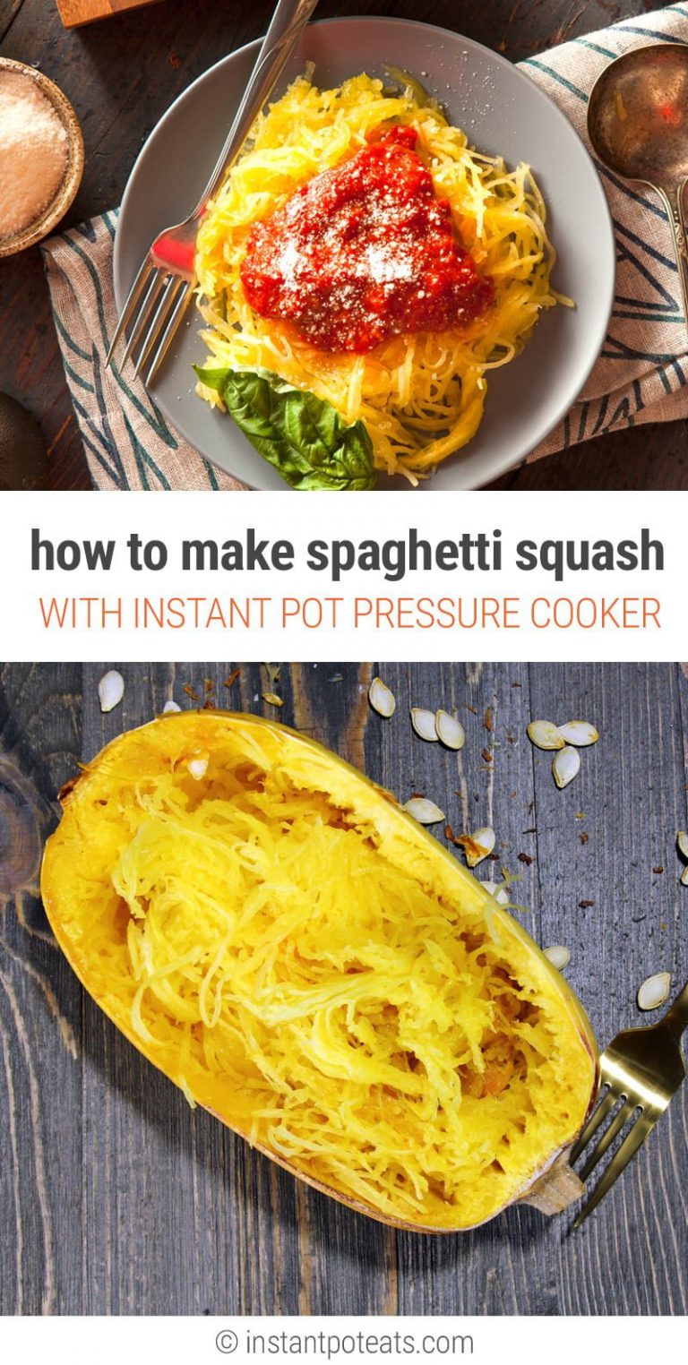 Instant Pot Spaghetti Squash (With Meal Ideas)