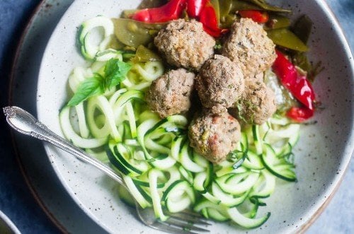 Instant Pot Meatballs Primavera 