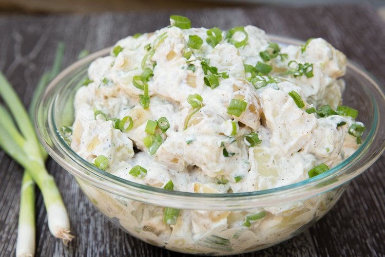 Classic potato salad with Instant Pot