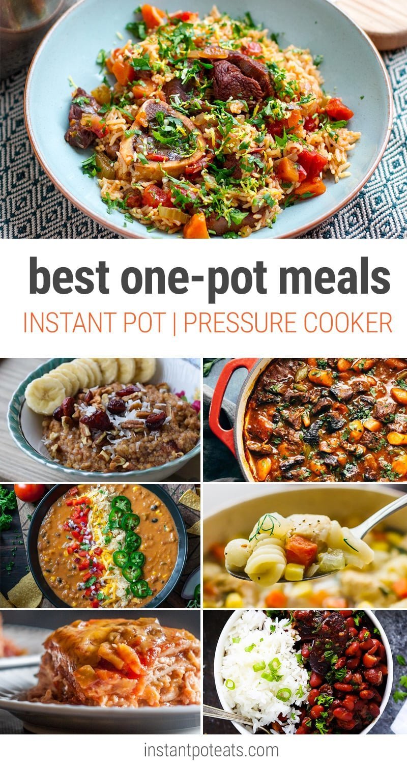 Instant Pot One Pot Meals & Pot In Pot Recipes