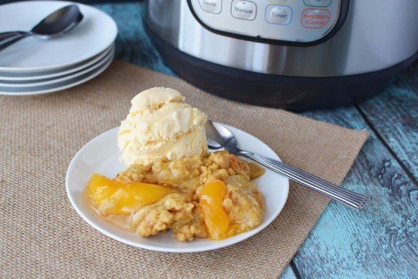 Peach crisp instant pot hot sale