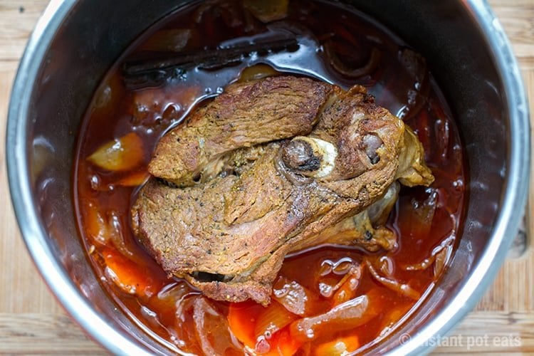 Leg of lamb Instant Pot recipe