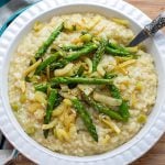 Instant Pot Risotto With Fennel & Asparagus