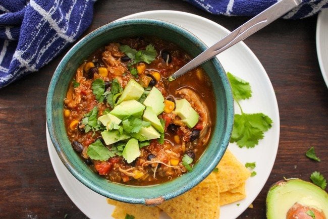 Chicken Enchilada Soup 