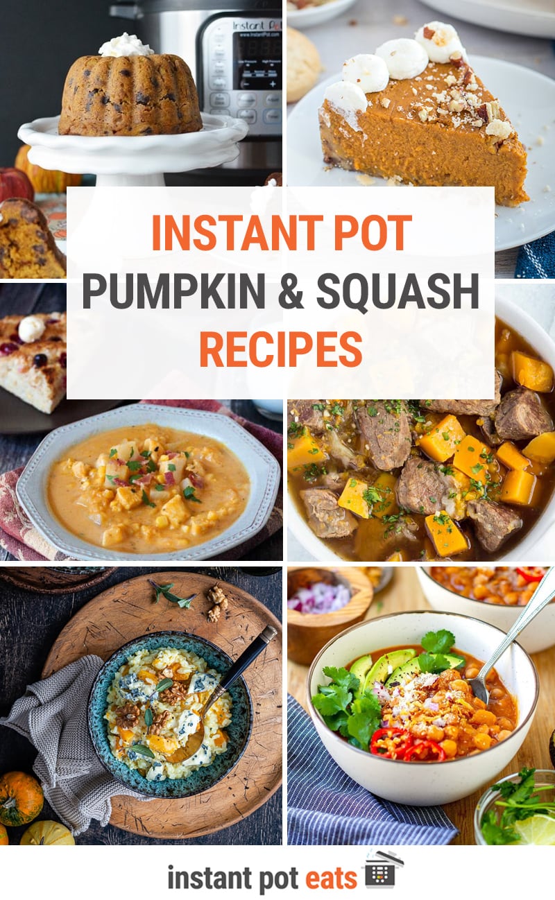20+ Instant Pot Pumpkin & Squash Recipes