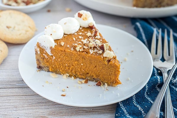 Instant Pot Pumpkin Pie 