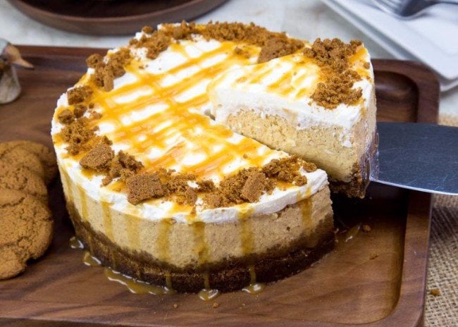 Pressure Cooker Pumpkin Cheesecake