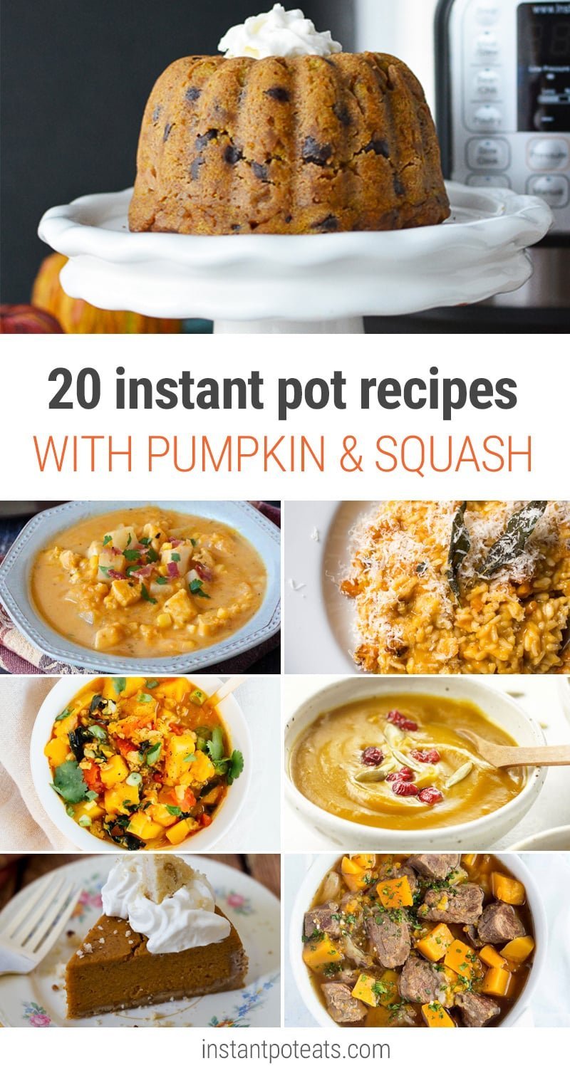 Instant Pot Pumpkin & Winter Squash Recipes