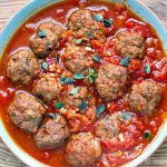 Instant Pot Italian Tomato Meatballs (Whole30, Paleo, Gluten-Free)