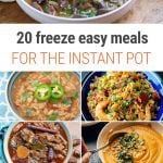 20 Freezer Meals For The Instant Pot