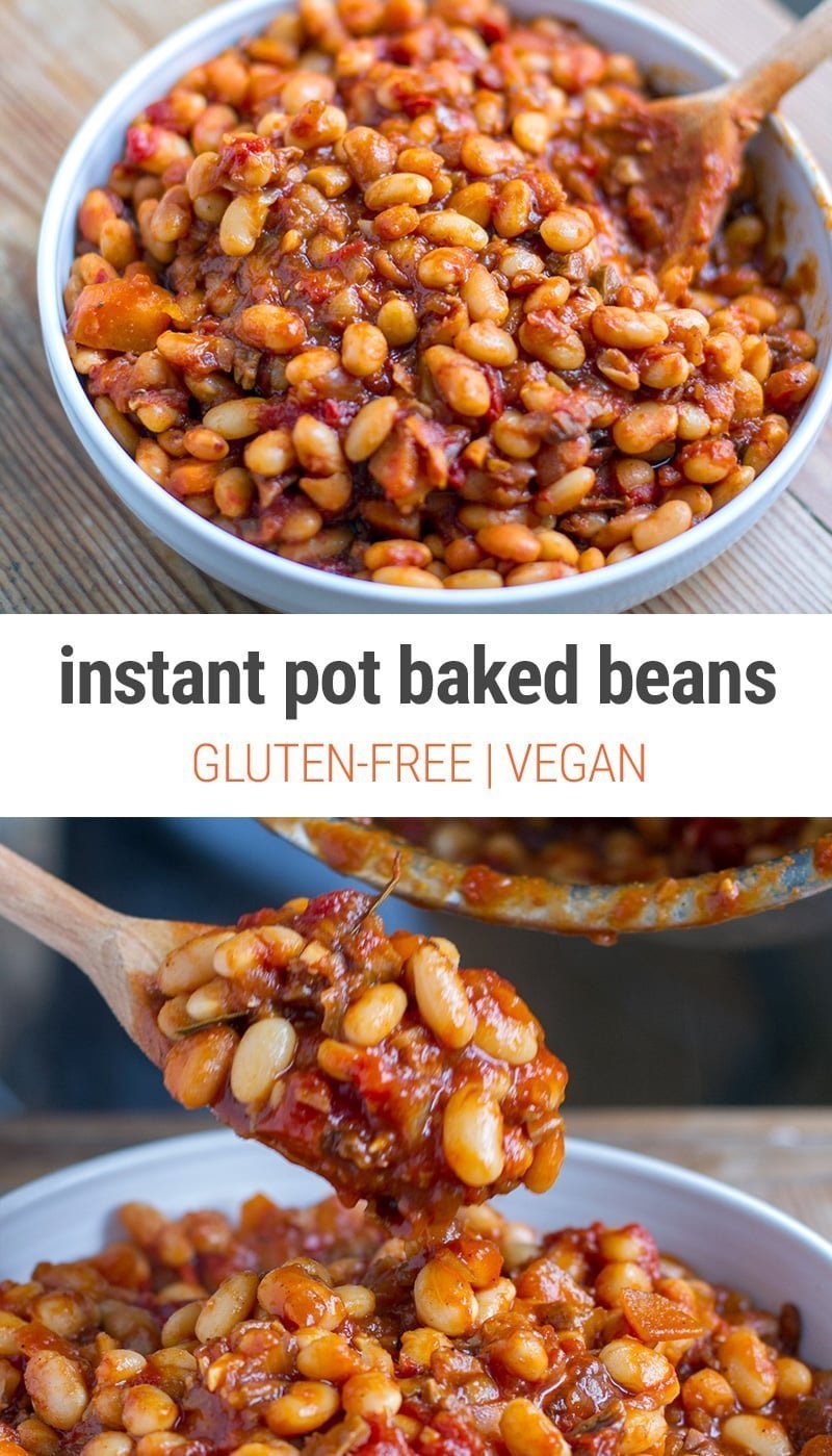 Instant Pot Baked Beans (Vegan & Gluten-Free) - Instant Pot Eats