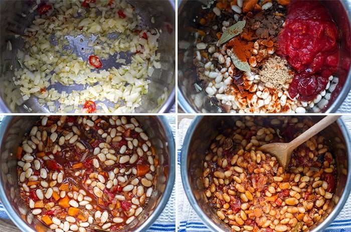 How to cook baked beans in Instant Pot