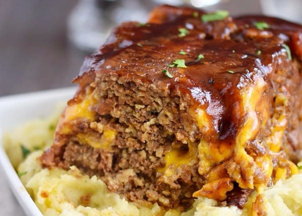 Instant Pot Freezer meals - Bacon Cheeseburger Meatloaf 