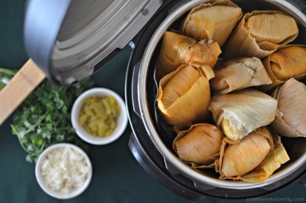 Instant Pot Tamales (freezer meals)