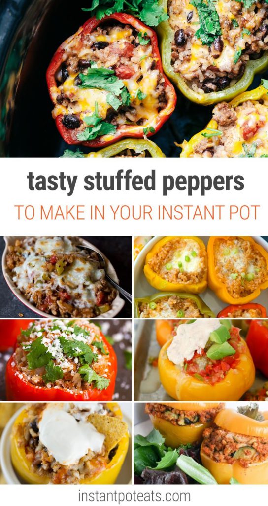 Best Instant Pot Stuffed Peppers - Instant Pot Eats
