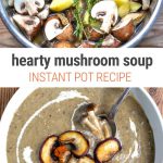 Instant Pot Mushroom Soup