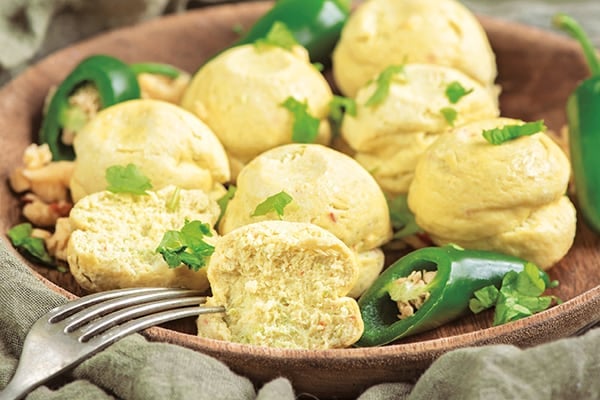 Instant Pot Egg Bites With Cheese & Jalapeños