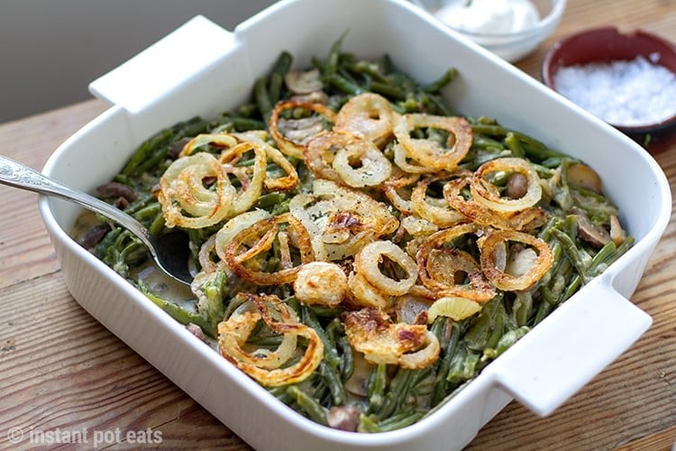 instant pot green bean casserole