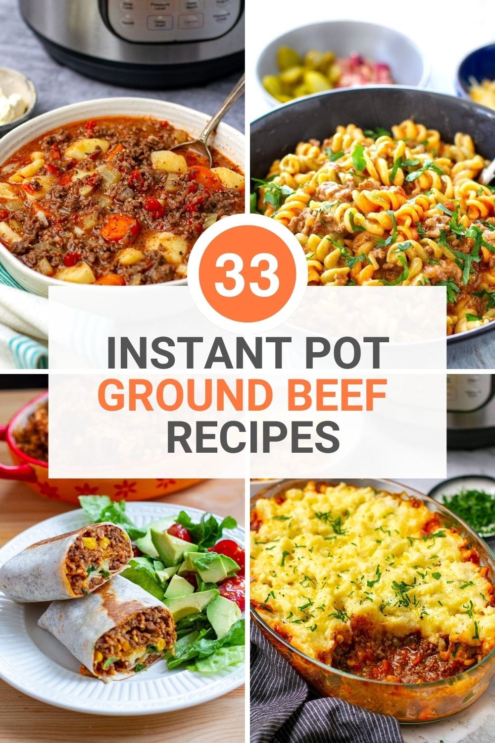 The BEST Instant Pot Ground Beef Recipes