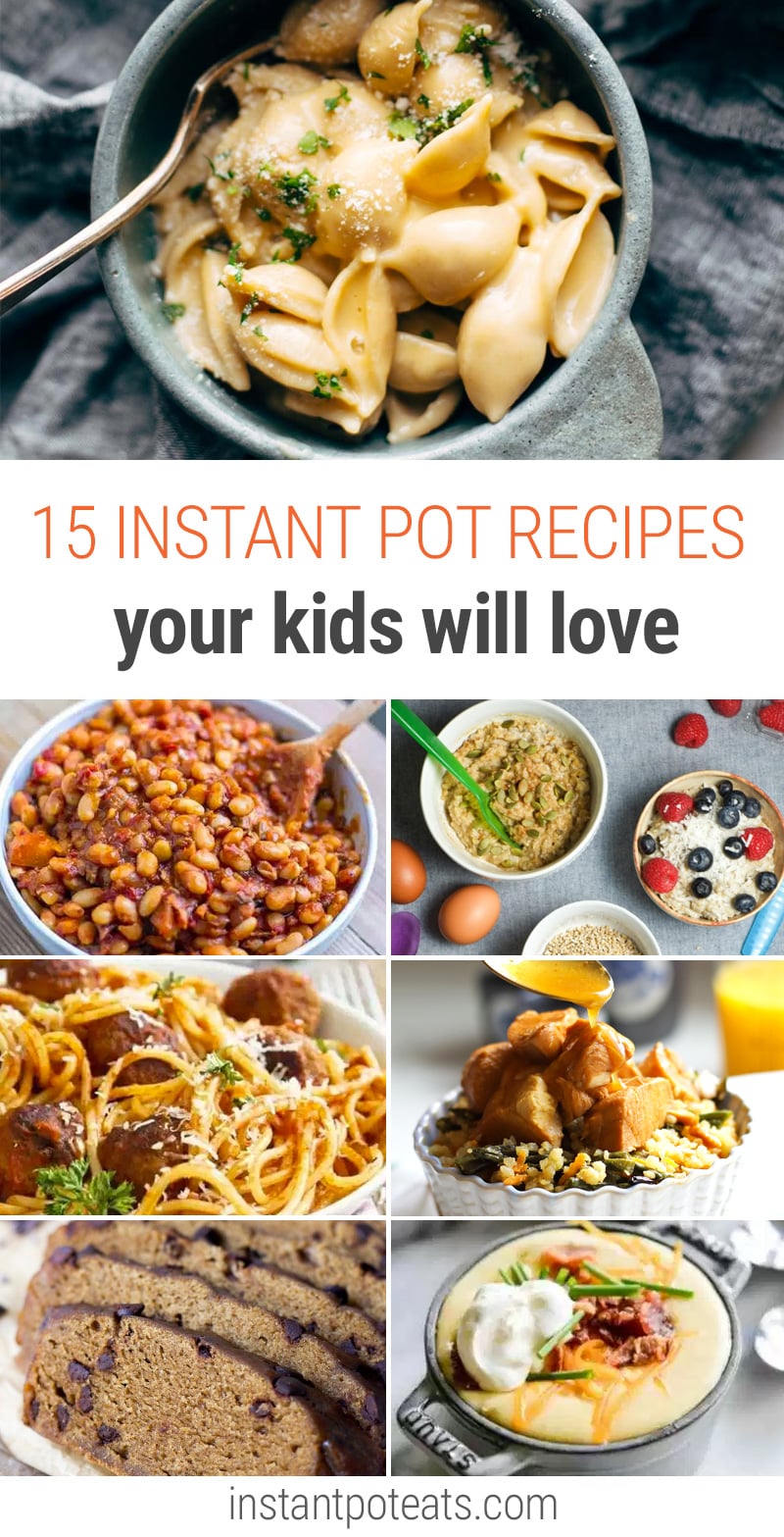 15 Instant Pot recipes for kids