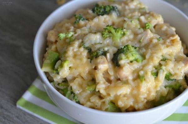 Instant Pot Chicken, Broccoli & Rice 