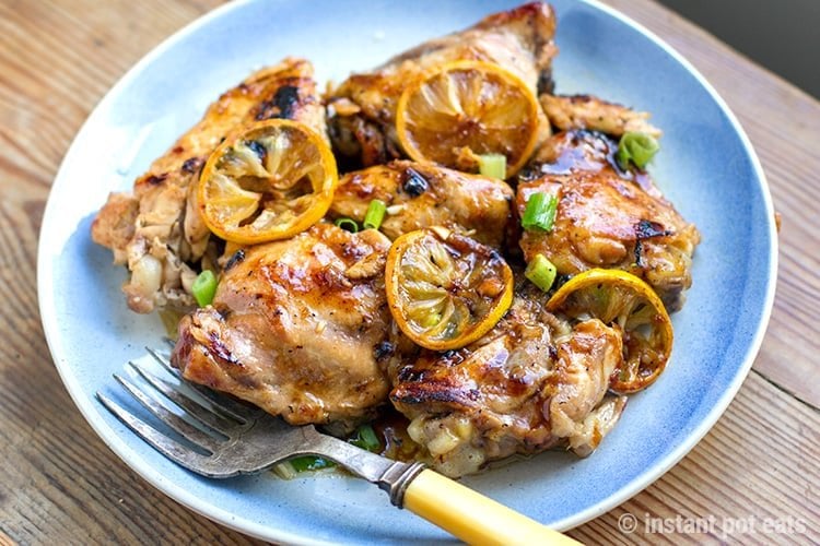 Instant pot chicken thighs lemon hot sale