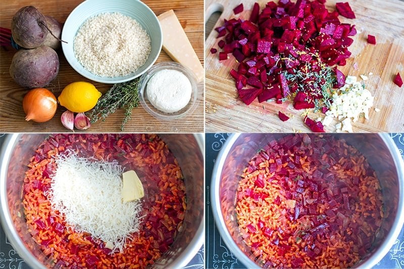 Beet risotto instant discount pot