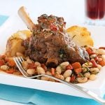 Italian-style Instant Pot Lamb Shanks With White Beans